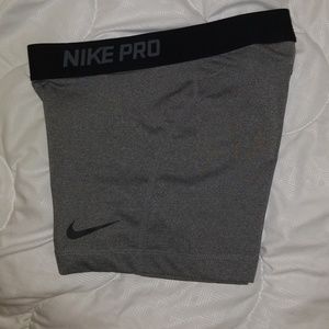 Nike Pro Dryfit Grey Shorts
